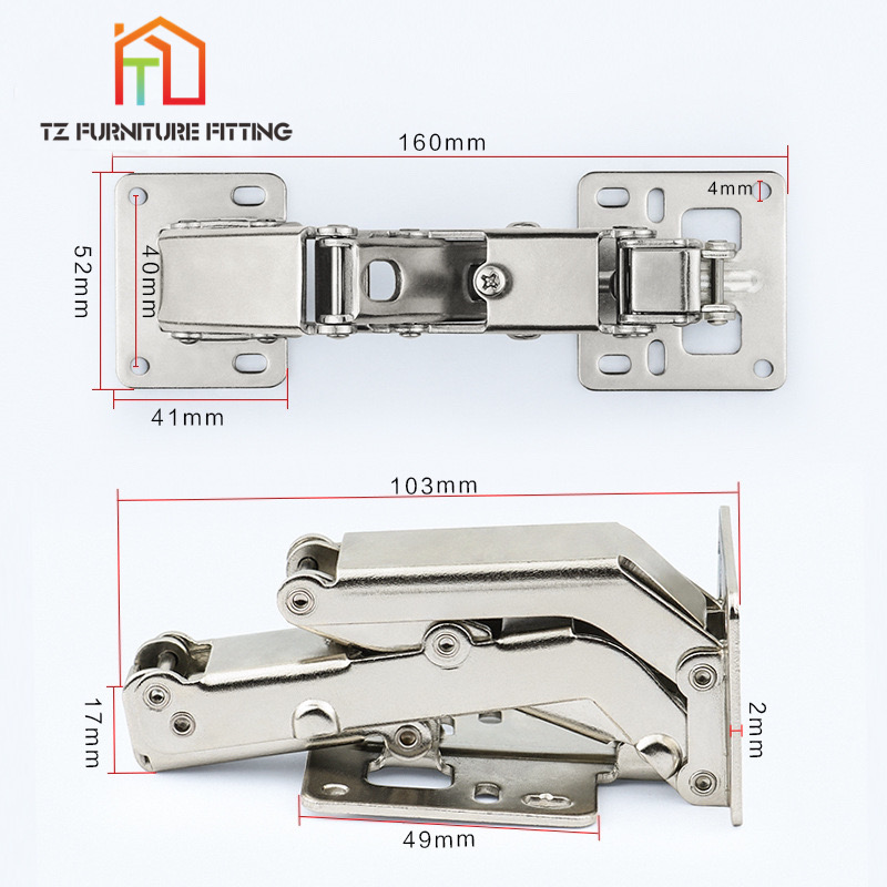 Bản lề tủ bếp 180 độ